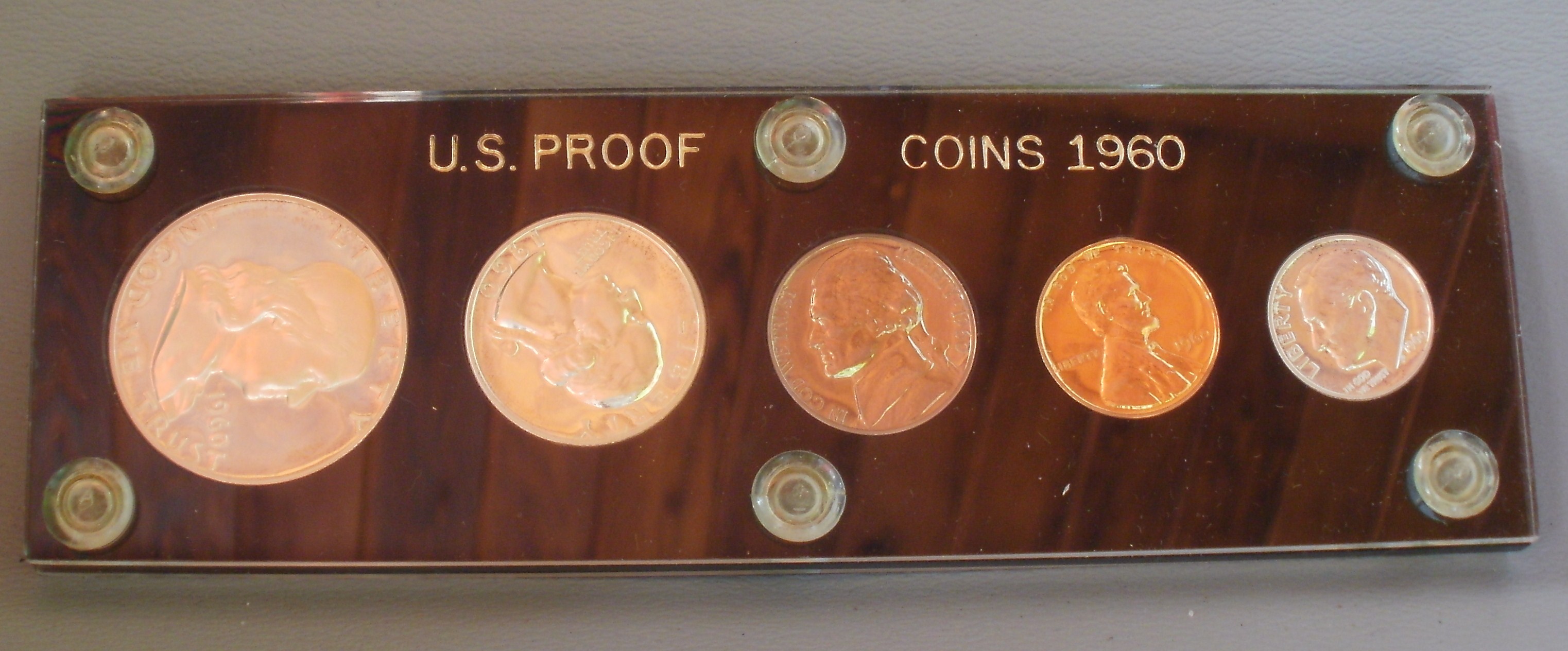 1960 US PROOF COIN SET